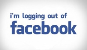 LOG-OUT FOR ONCE AND LIVE YOUR REAL LIFE