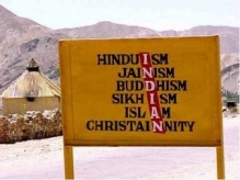 Has Secularism been only limited to our constitution or does it actually exist?