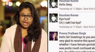 This Girl Spoke Up When A Guy Harrassed Her On FB, But Now FB Has Removed Her Post For Nudity!