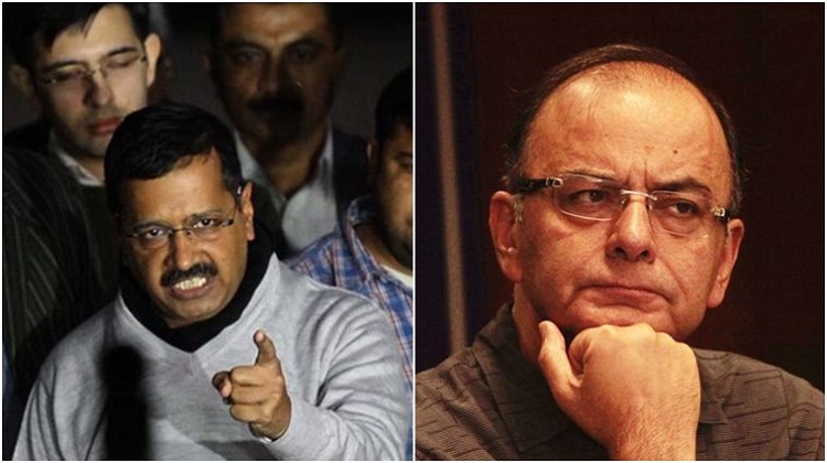 A Unique Bomb And Diffuser In Action Between Kejriwal & Jaitley